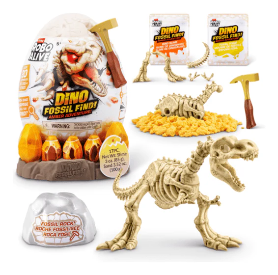 Robo Alive Dino Fossil Find S1 Amber Adventure - Image 2