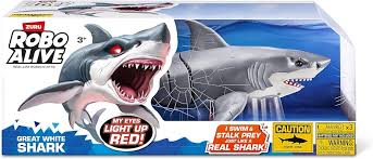 Robo Alive Great White Shark