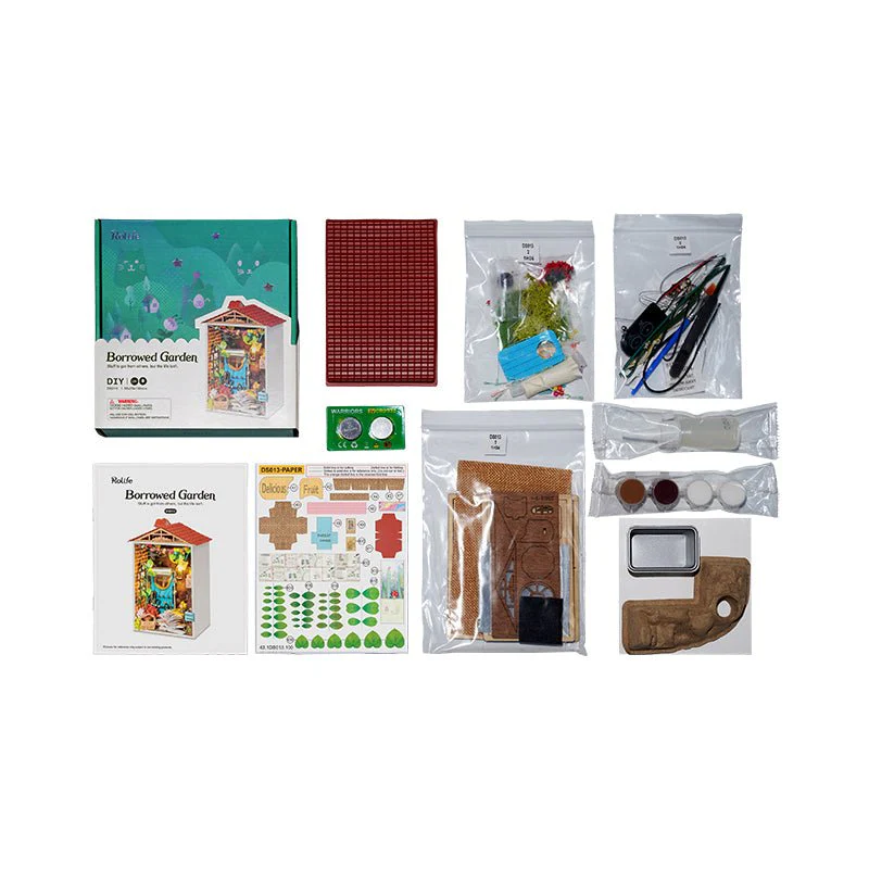Rolife Borrowed Garden Model Kit DS013 Age 14+ - Image 4