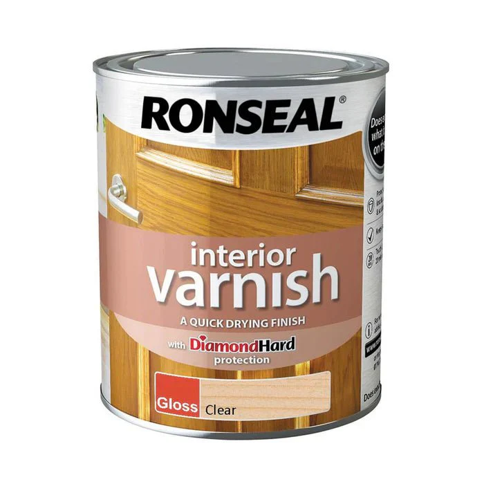 Ronseal Diamond Gloss Wood Floor Varnish 2.5L - Clear