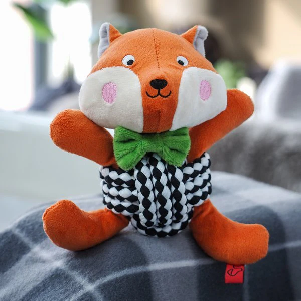 Rope Ball Foxy PlayPal Pet Toy