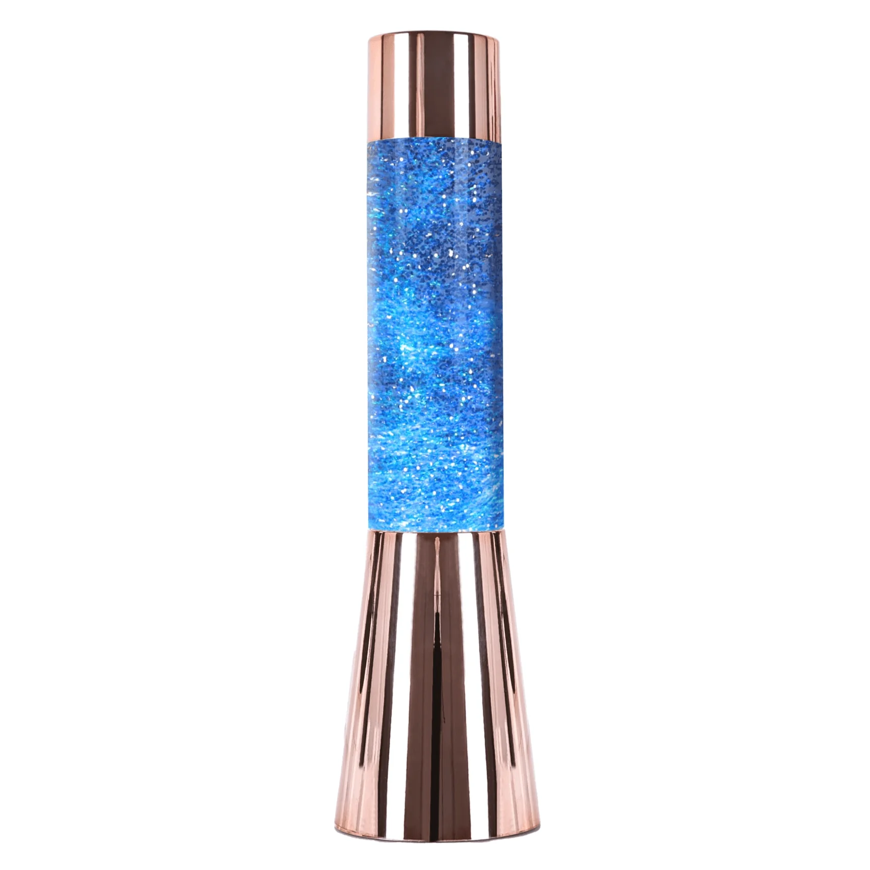 Rose Gold Metallic Glitter Lamp - Image 8