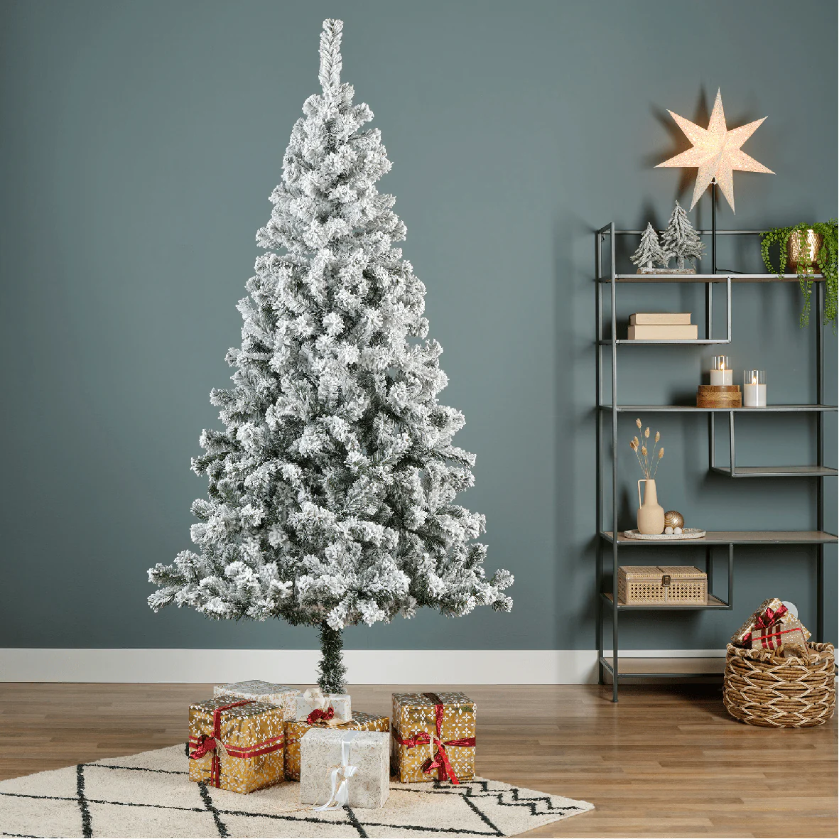 Rovinj Snowy Pine Christmas Tree 180cm (6ft)