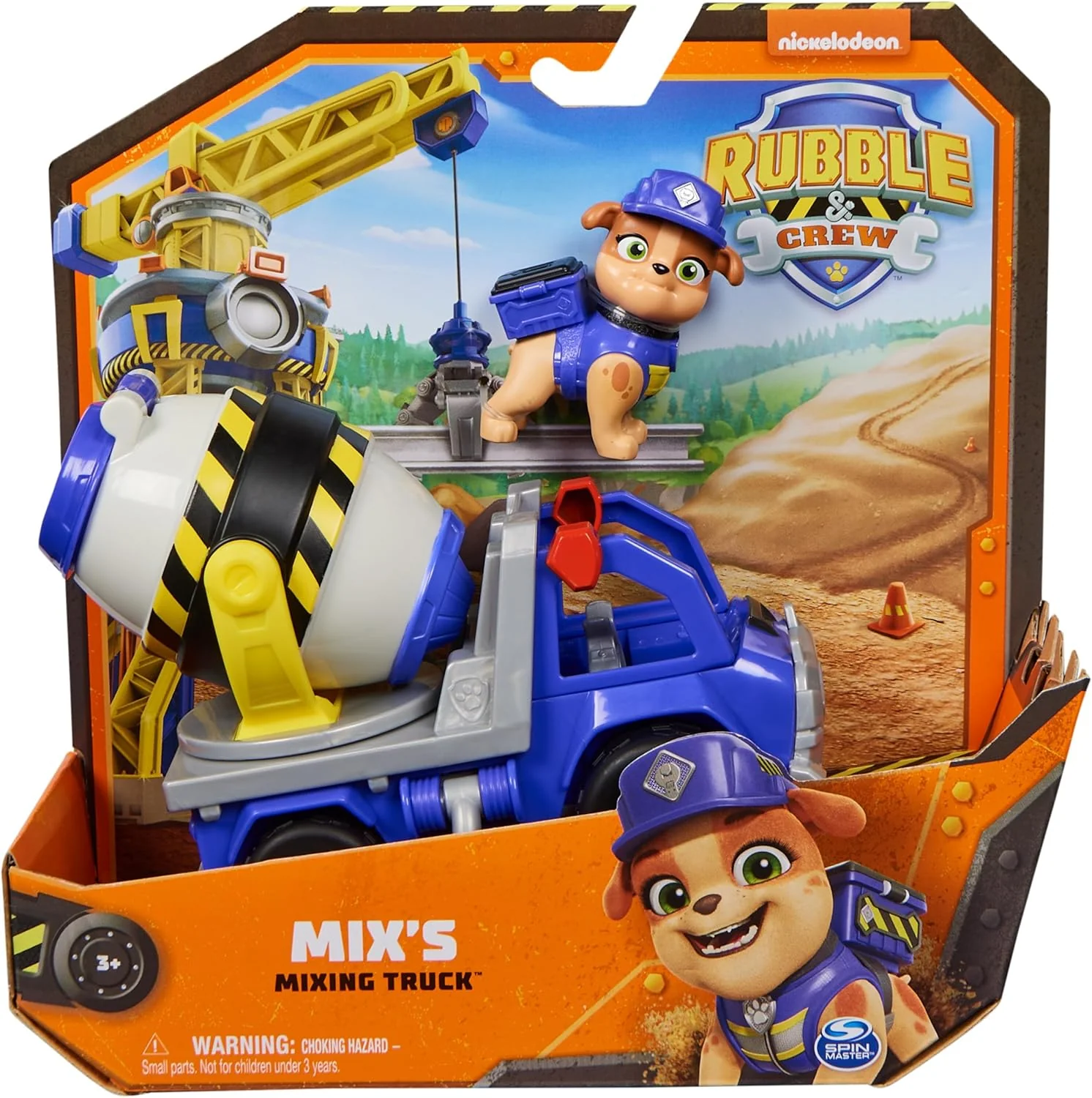 Rubble & Crew: Mix's Cement Mixer Truck