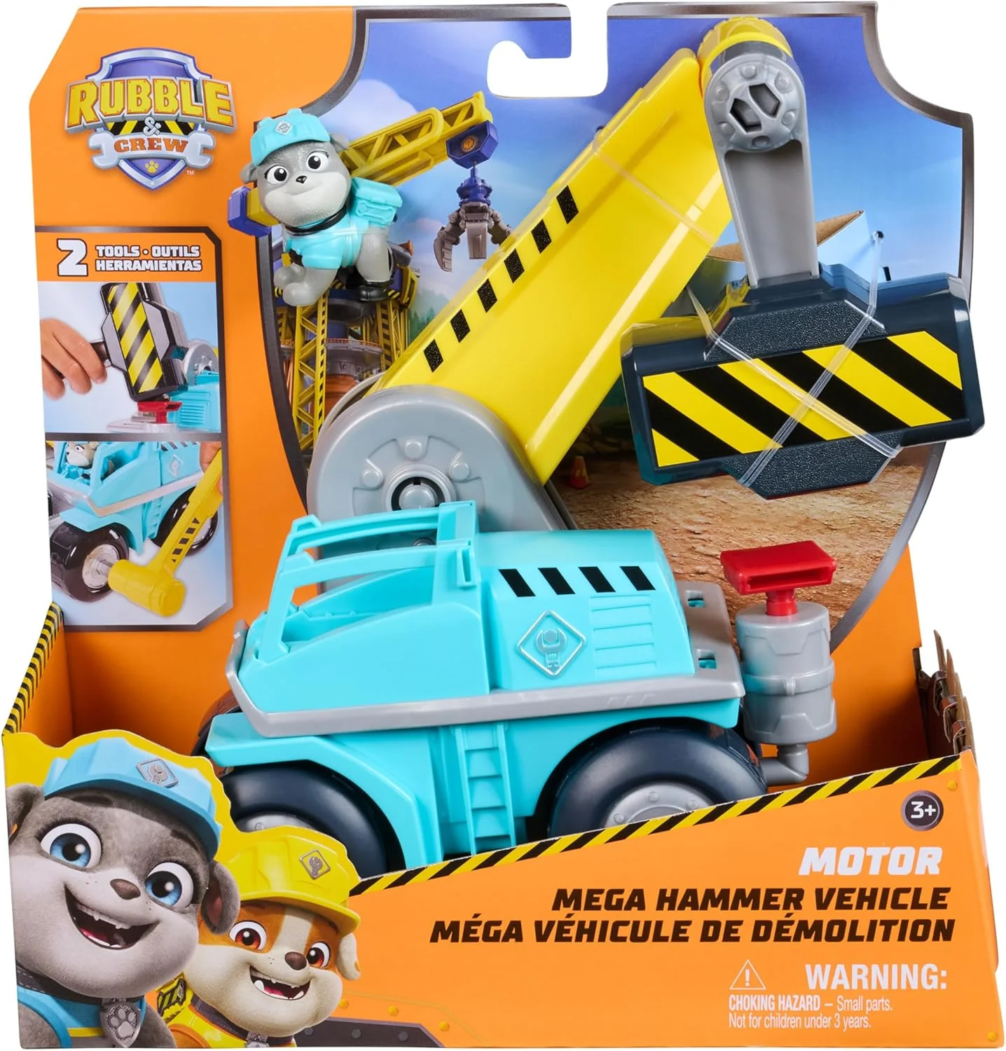 Rubble & Crew: Motor's Mega Hammer Vehicle