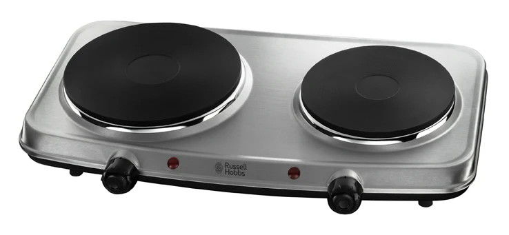 RUSSELL HOBBS 15199 2 RING HOB BRUSHED STEEL - Image 2