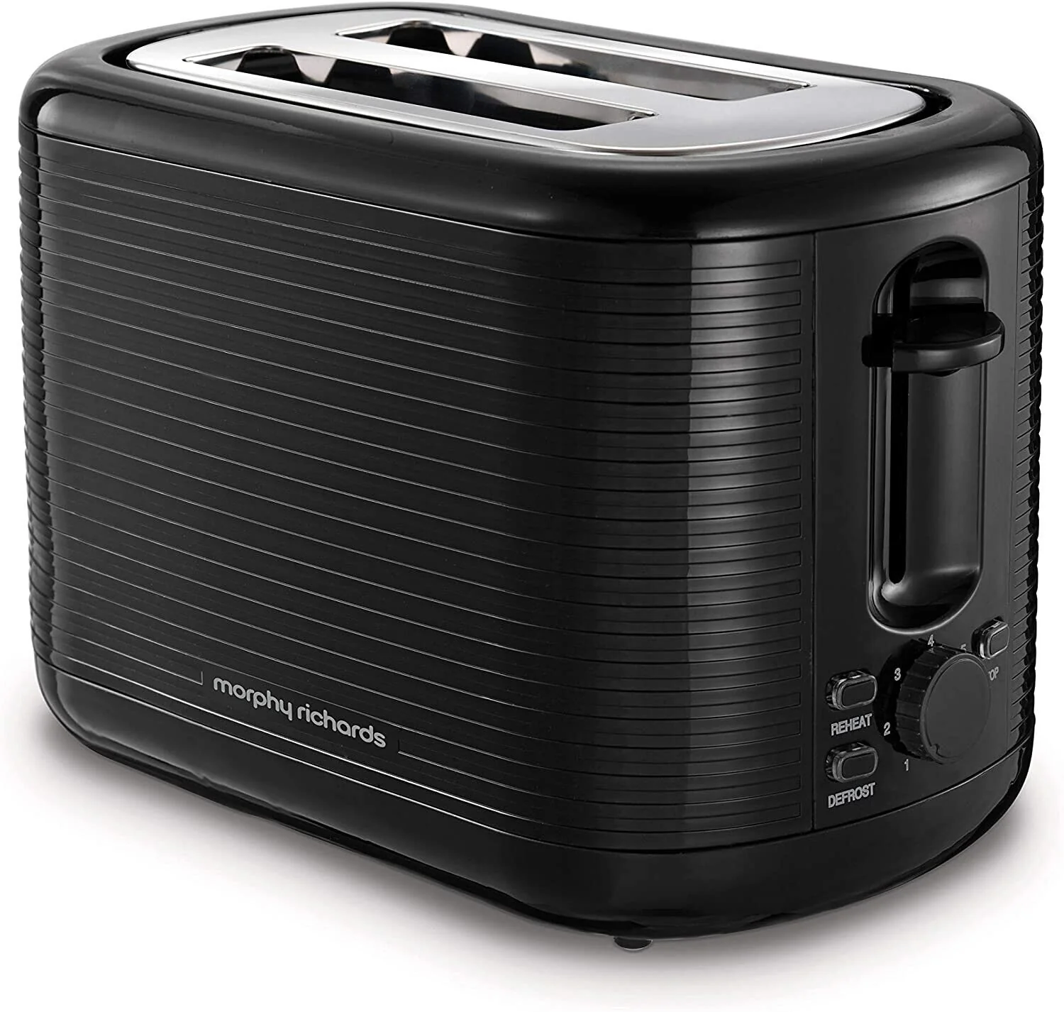 Russell Hobbs 2 Slice Groove Toaster - Black (26390)