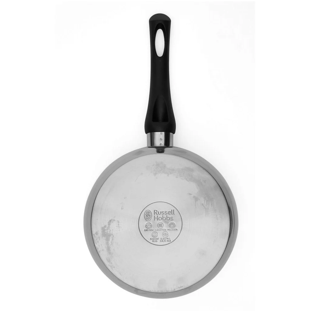Russell Hobbs 20cm Stainless Steel Saucepan with Pouring Lip - Image 3