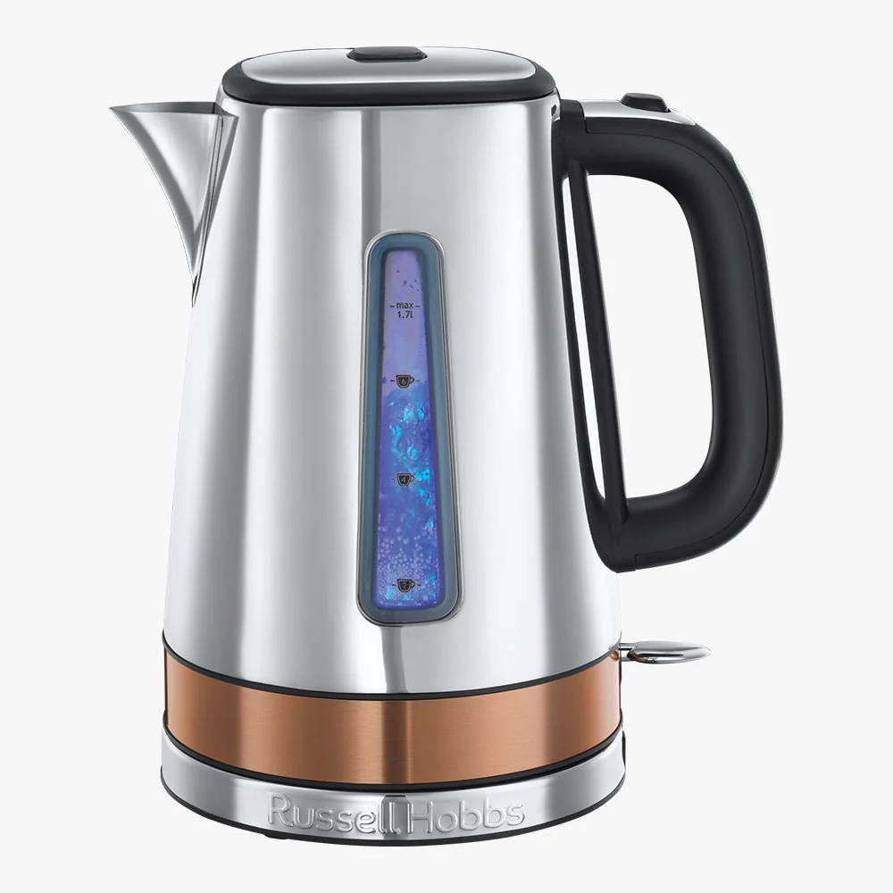 Russell Hobbs 24280 1.7L Luna Kettle Copper/Steel - Image 2