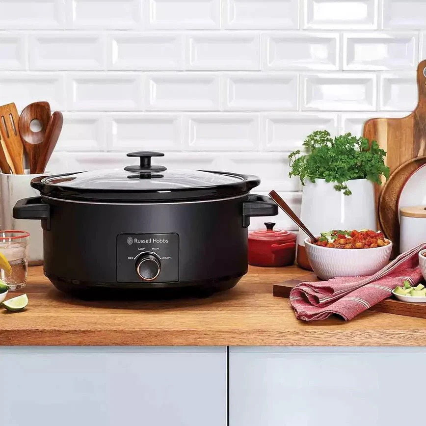 Russell Hobbs 7L Black Slow Cooker 27720 - Image 2