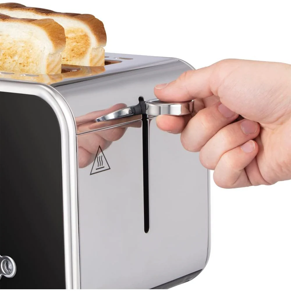 Russell Hobbs Distinctions 2 Slice Toaster - Black - Image 3