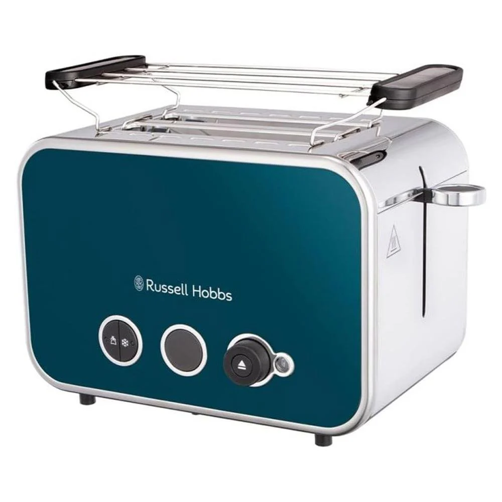 Russell Hobbs Distinctions 2 Slice Toaster - Ocean Blue - Image 2