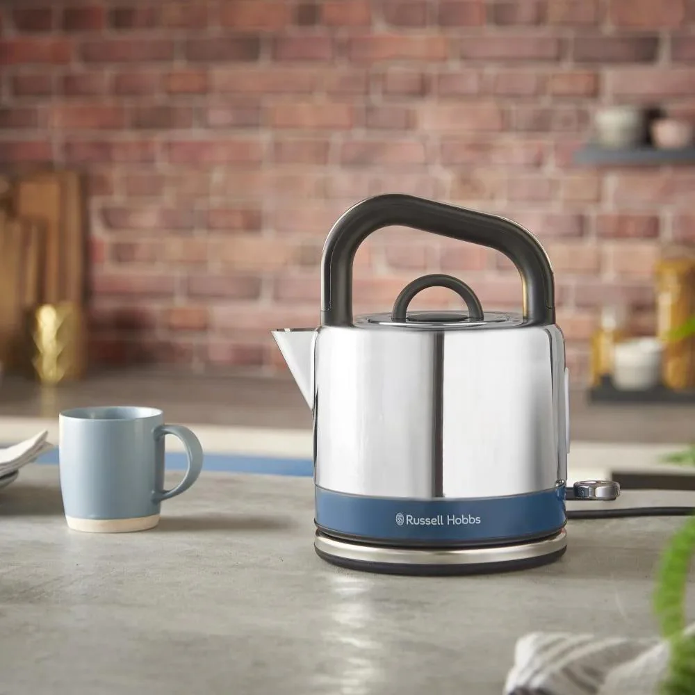 Russell Hobbs Distinctions Kettle 1.5 Litre - Ocean Blue - Image 6