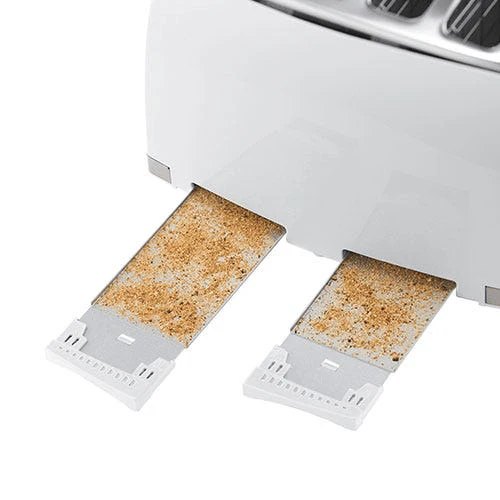 Russell Hobbs Honeycomb 4 Slice White Toaster 26070 - Image 5