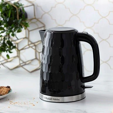 Russell Hobbs Honeycomb Kettle 1.7L Black 26051 - Image 6