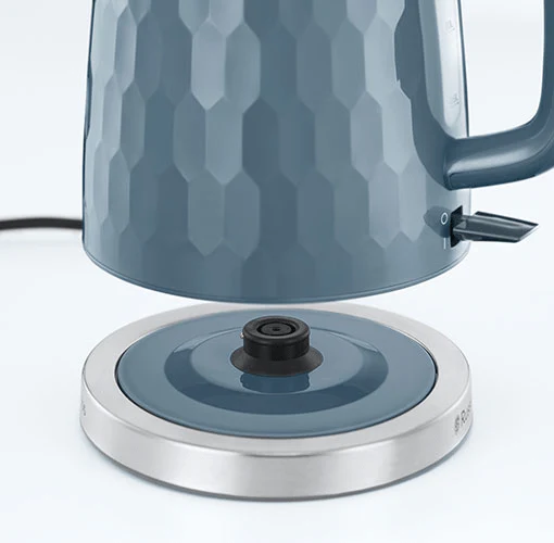 Russell Hobbs Honeycomb Kettle 1.7L Grey 26053 - Image 2
