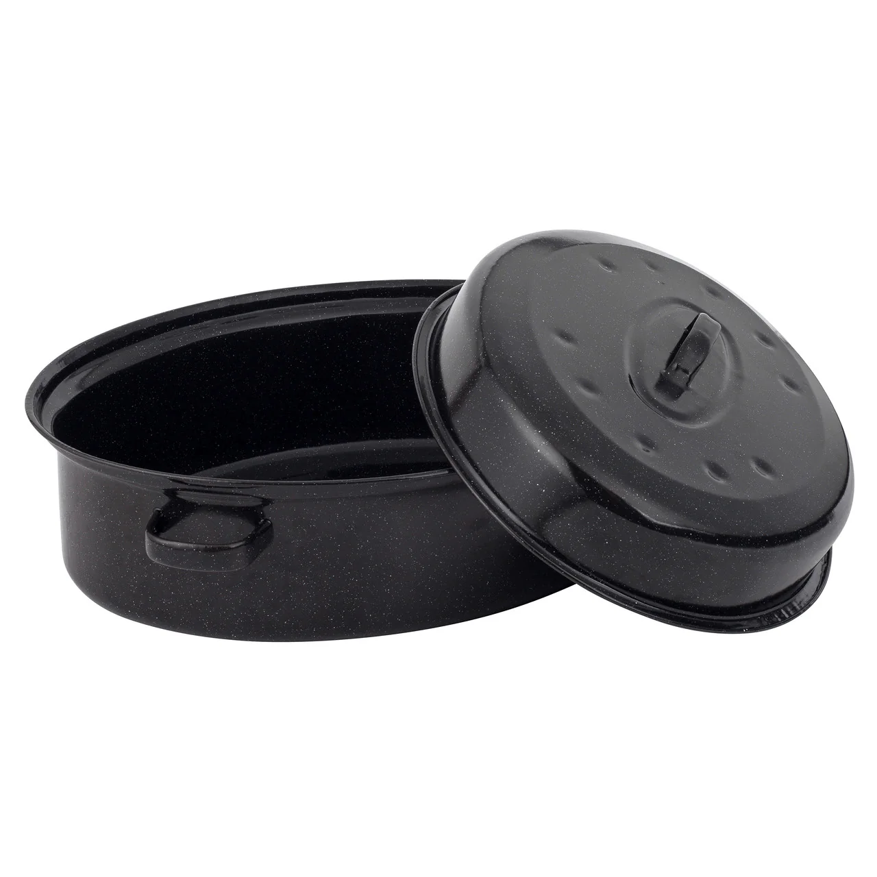 Russell Hobbs Self-Basting Vitreous Enamel Roaster and Lid 38cm