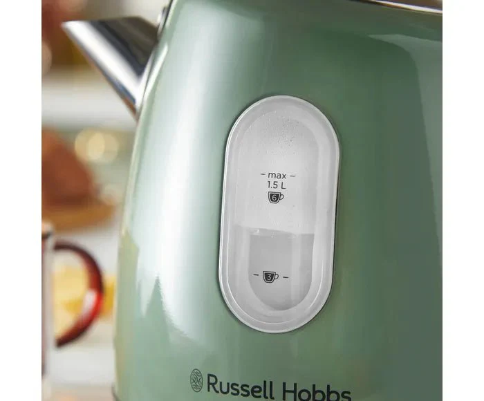 Russell Hobbs Stylevia Sage Green 1.5L Kettle - 28134 - Image 5