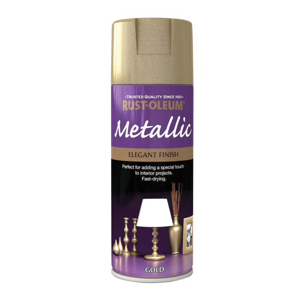Rustoleum Elegant Metallic Gold Spray Paint 400ml