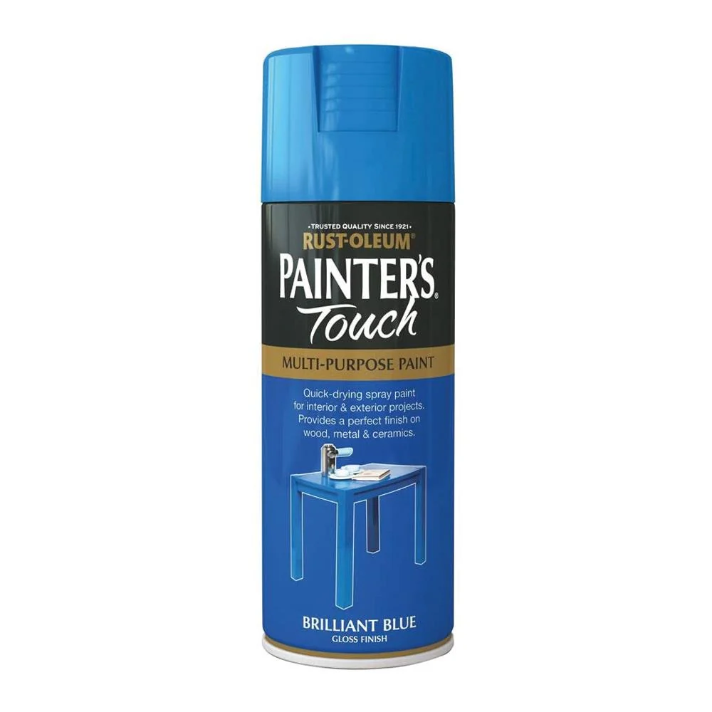 Rustoleum Painters Touch Multi-Purpose Spray Paint 400ml - Brilliant Blue