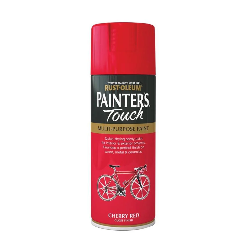Rustoleum Painters Touch Multi-Purpose Spray Paint 400ml - Cherry Red