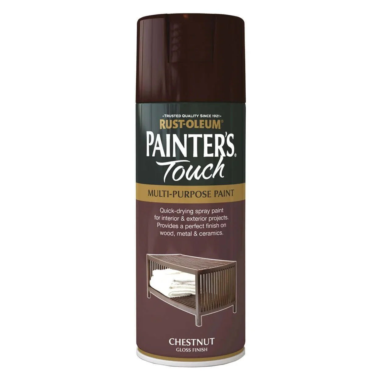 Rustoleum Painters Touch Multi-Purpose Spray Paint 400ml - Chestnut