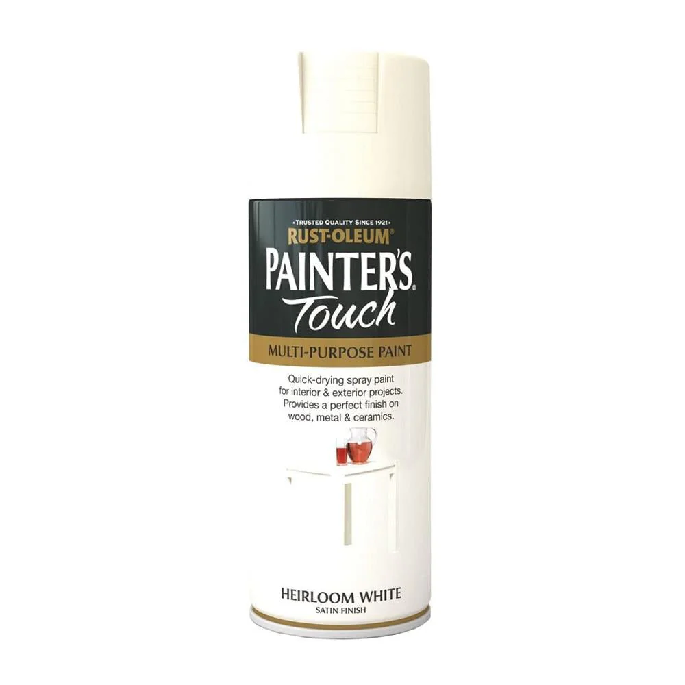 Rustoleum Painters Touch Multi-Purpose Spray Paint 400ml - Heirloom White