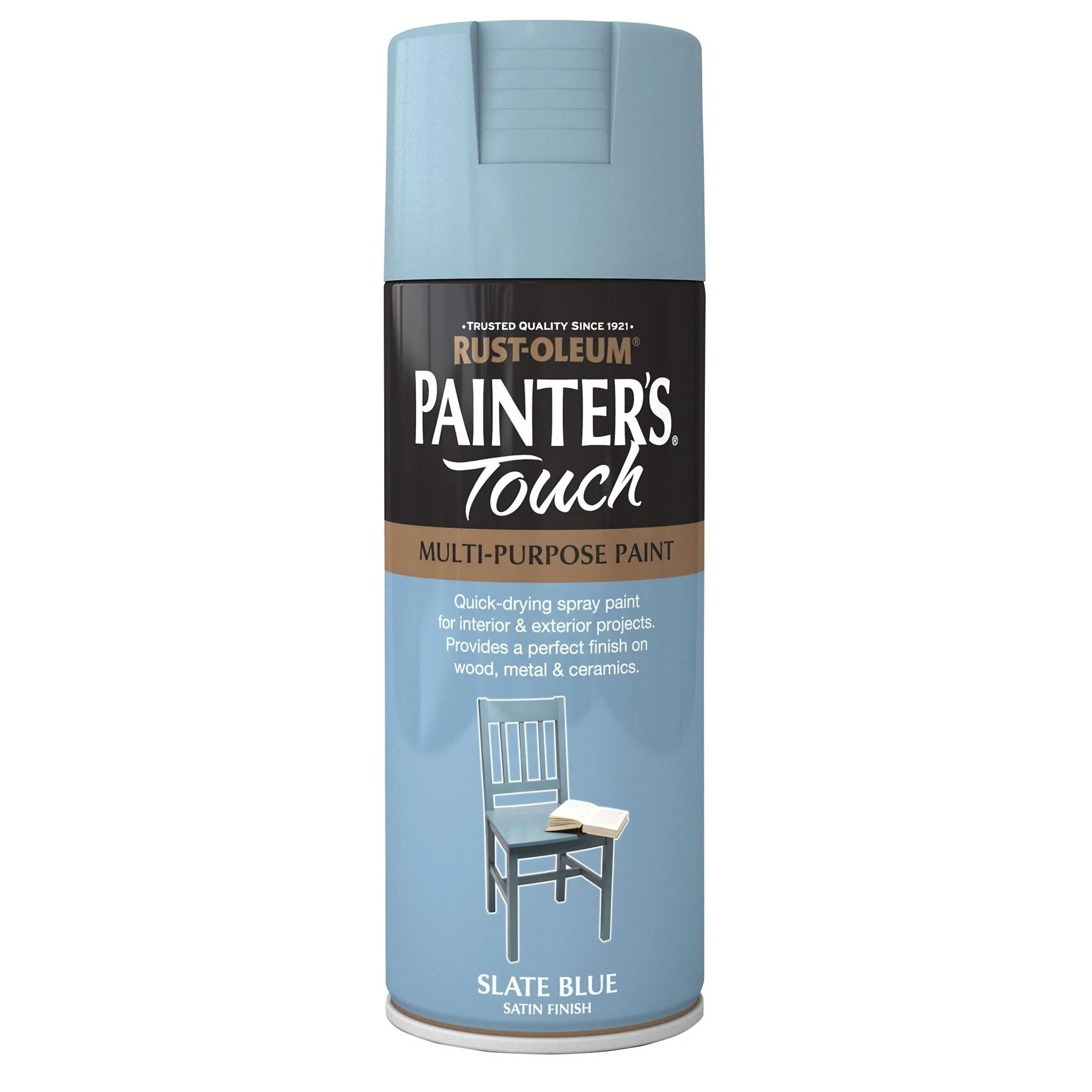 Rustoleum Painters Touch Multi-Purpose Spray Paint 400ml - Slate Blue Satin