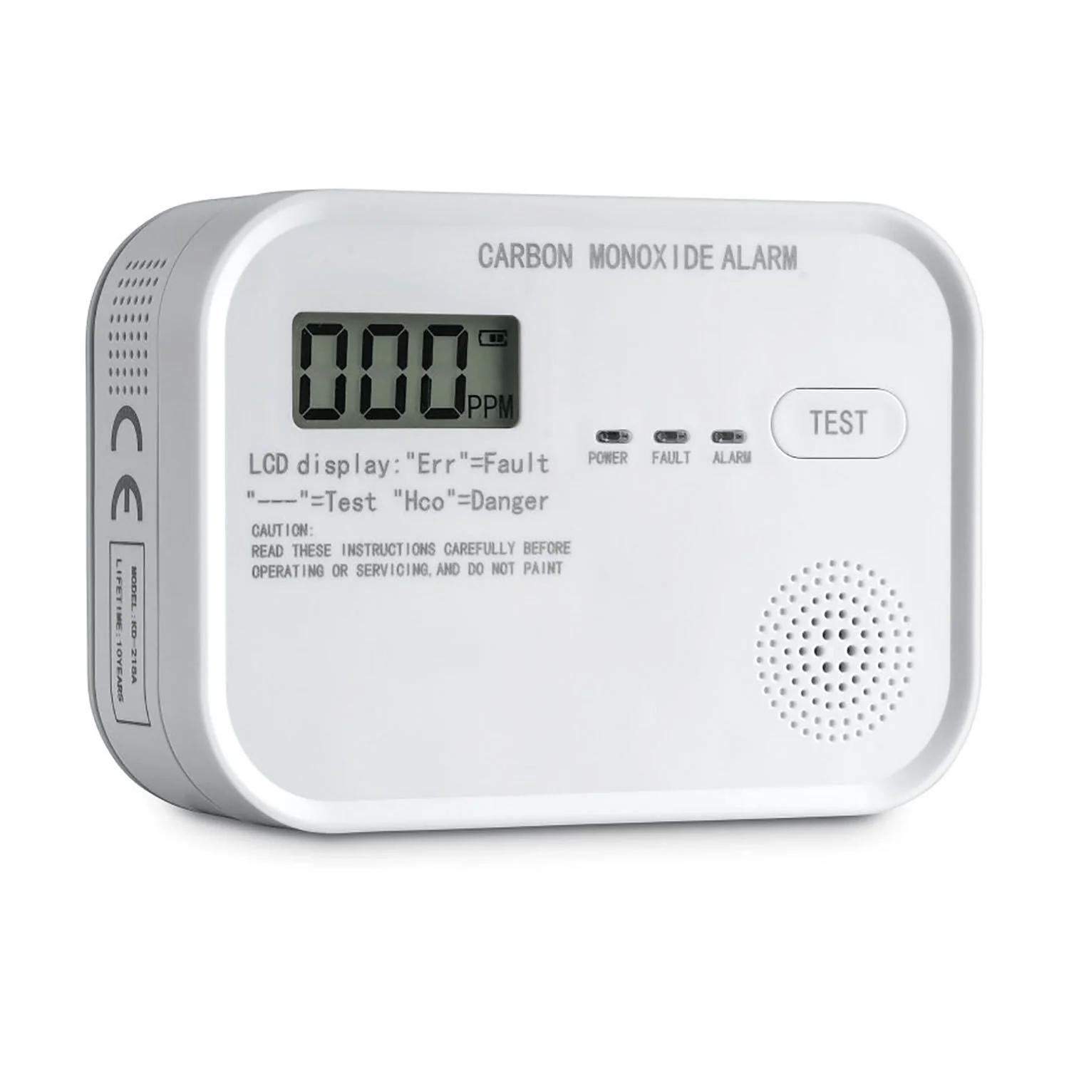 Safeline Carbon Monoxide Detector Alarm