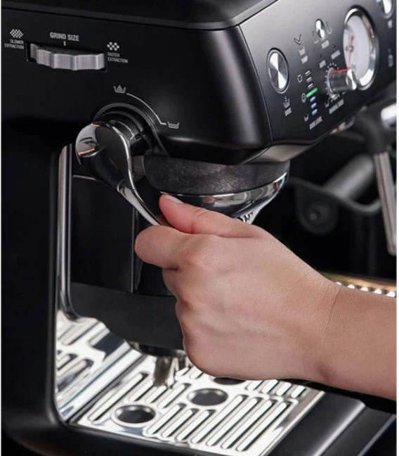 Sage Barista Impress Express Black Truffle Coffee Machine I  SES876TR4GUK1 - Image 2
