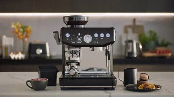 Sage Barista Impress Express Black Truffle Coffee Machine I  SES876TR4GUK1 - Image 3