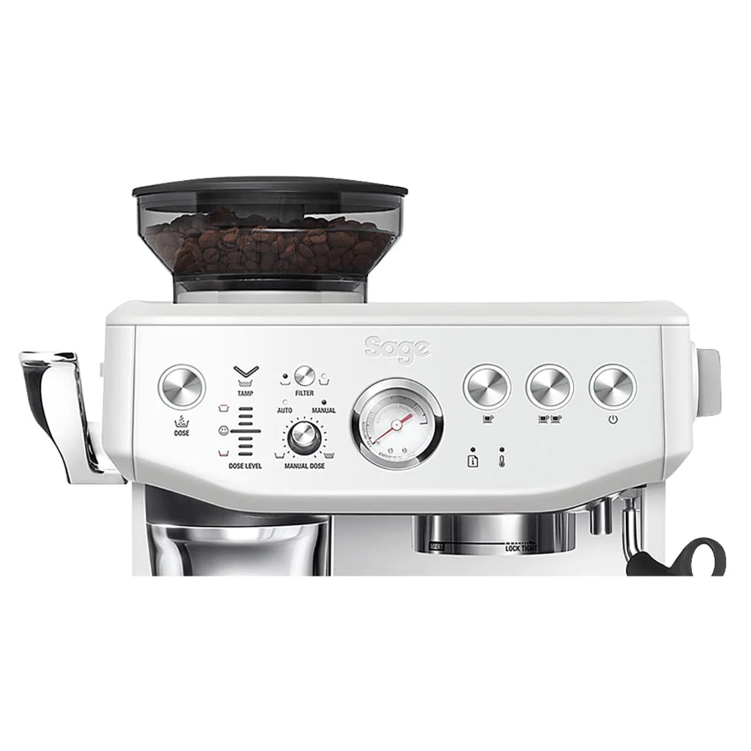 Sage The Barista Express Impress Coffee Machine - Sea Salt White - Image 2