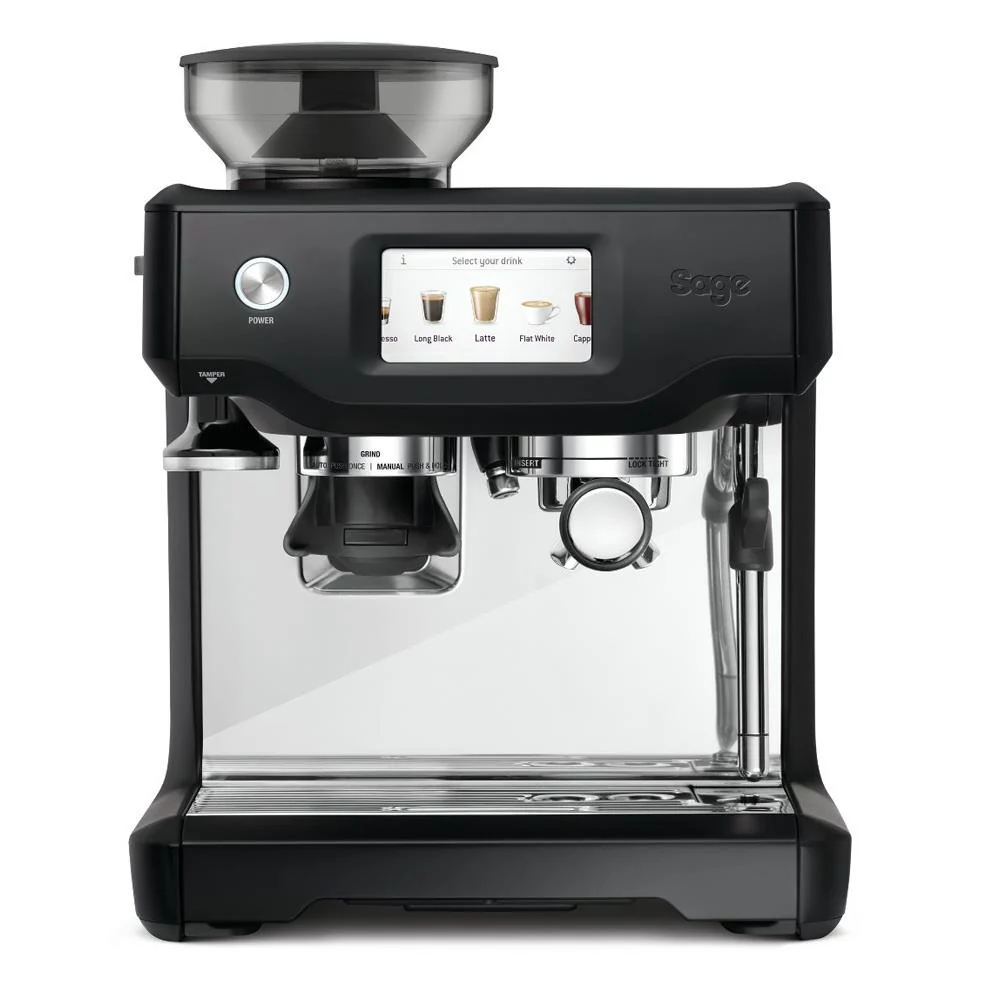 Sage The Barista Touch Coffee Machine - Black Truffle | SES880BTR4GUK1