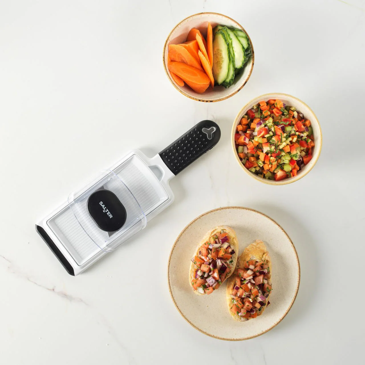 Salter 2 in 1 Mandoline Slicer - Image 2
