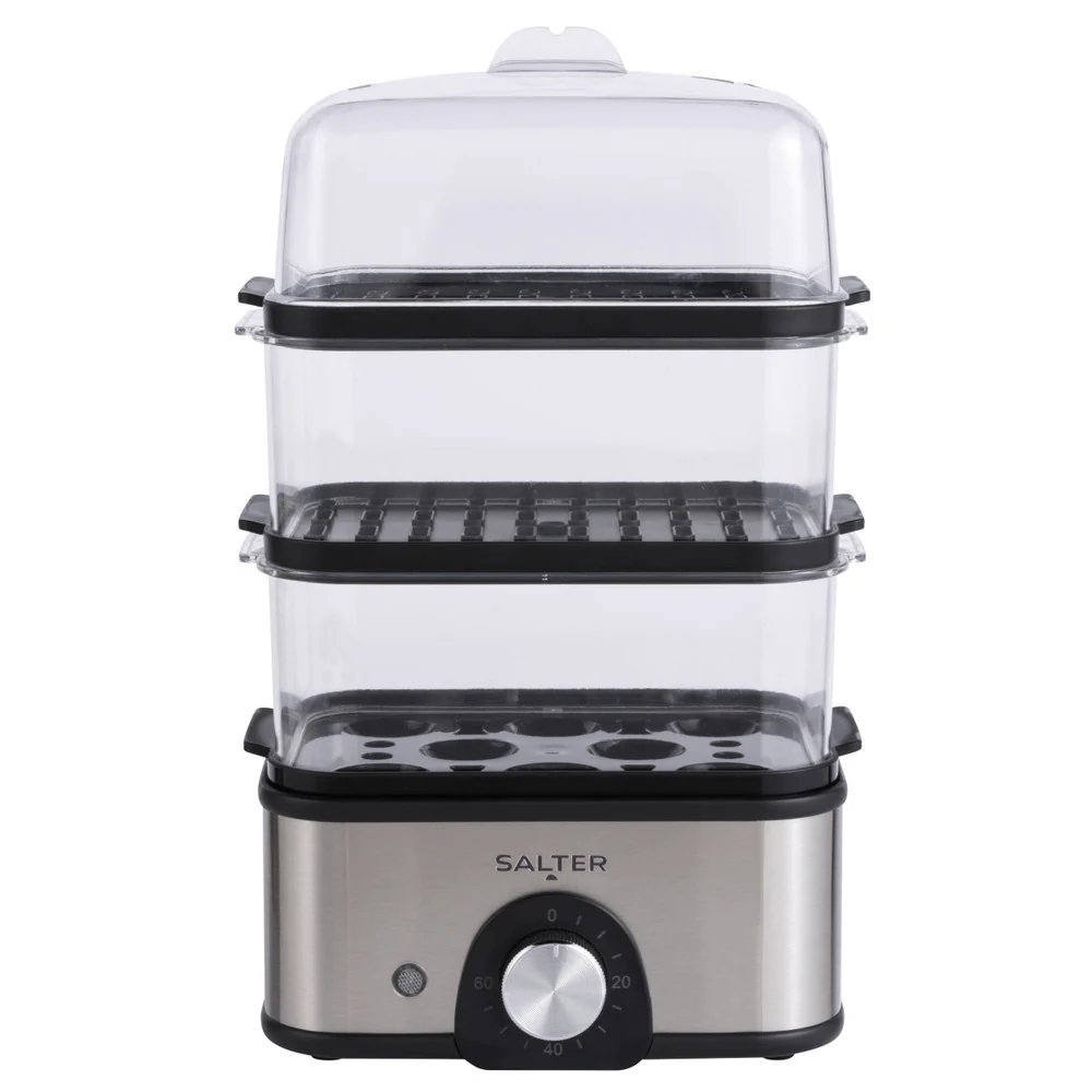 Salter 3-Tier 3L Food Steamer