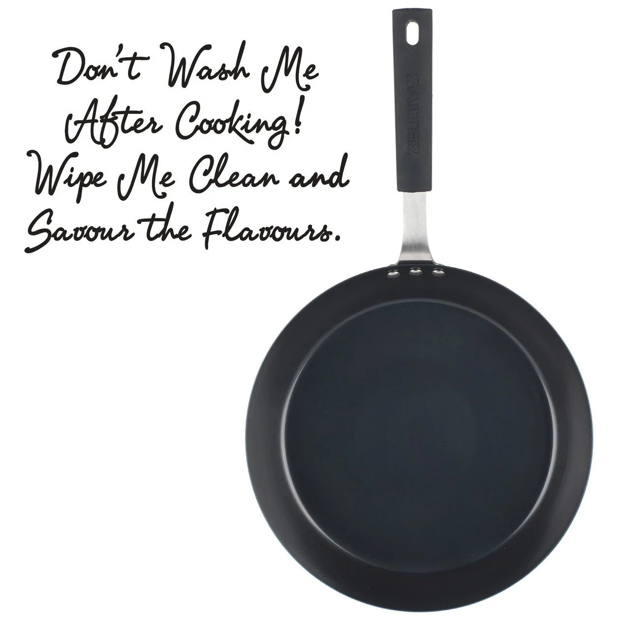 Salter Carbon Steel Pan for Life Frying Pan 28 cm - Image 4