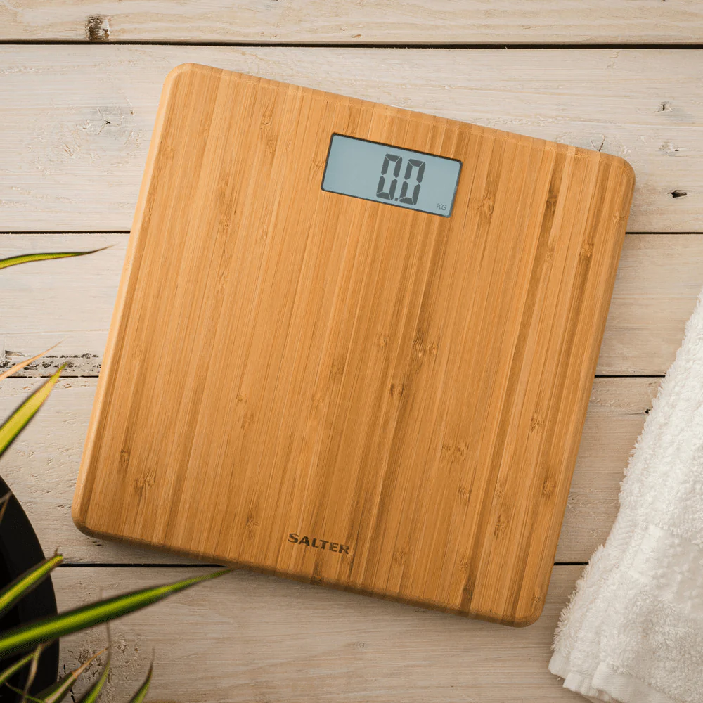 Salter Eco Bamboo Digital Bathroom Scale - Image 2