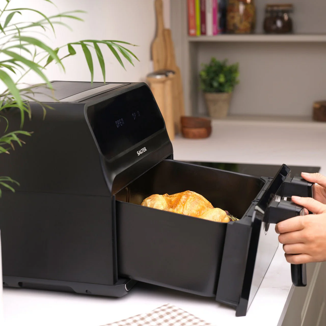 Salter Fuzion Dual Air Fryer - 8L - Image 5