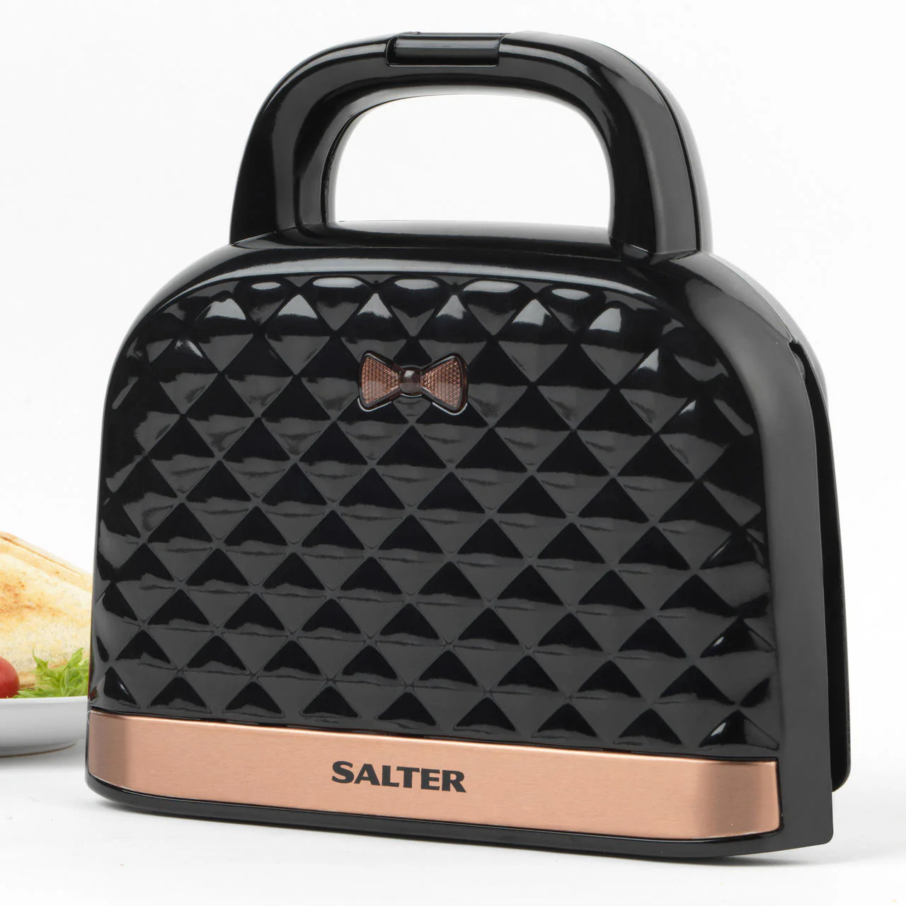 Salter Handbag Style Non-Stick Toastie Maker/Sandwich Toaster 750 W