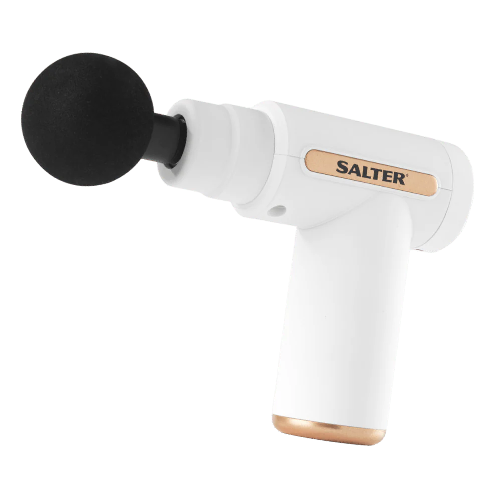 Salter Mini Electric Massage Gun - White