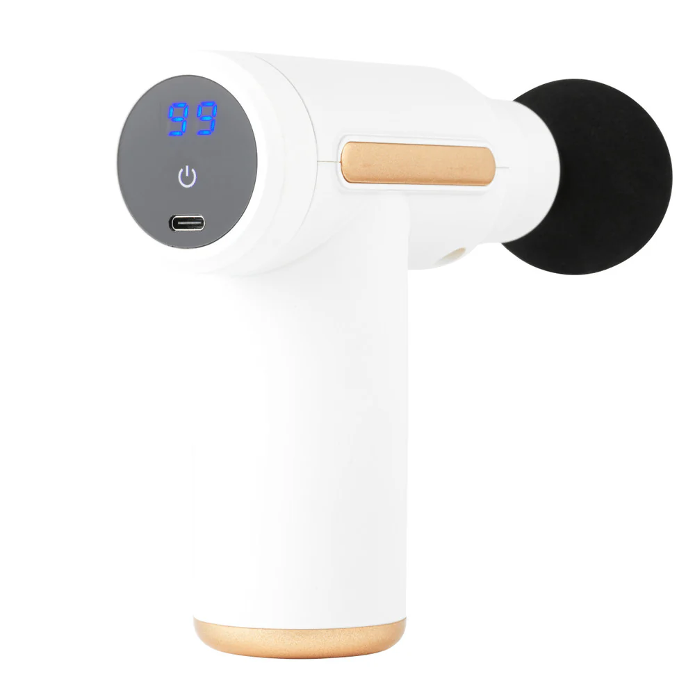 Salter Mini Electric Massage Gun - White - Image 5