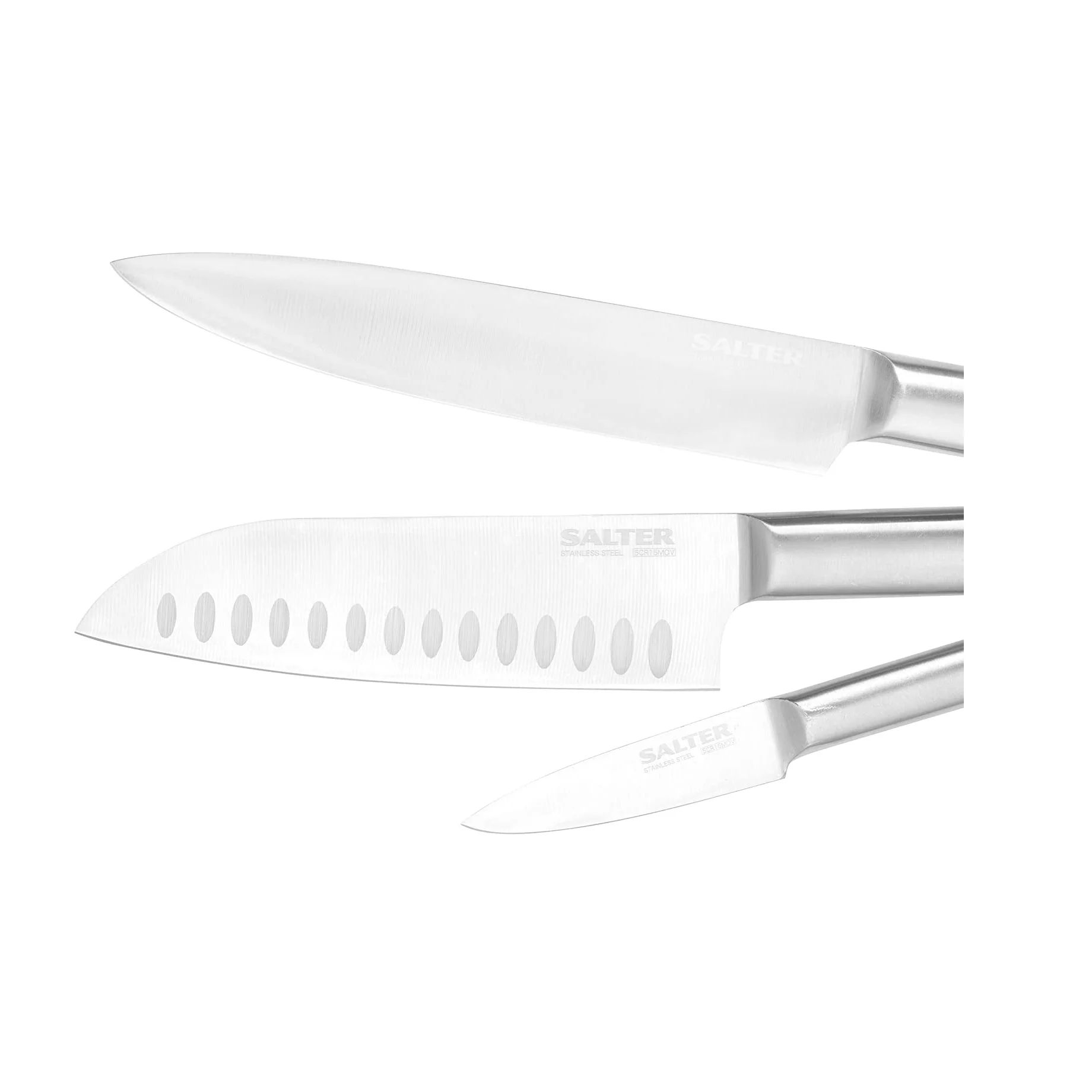 Salter Professional 3 Pc Stainless Steel Knife Set
