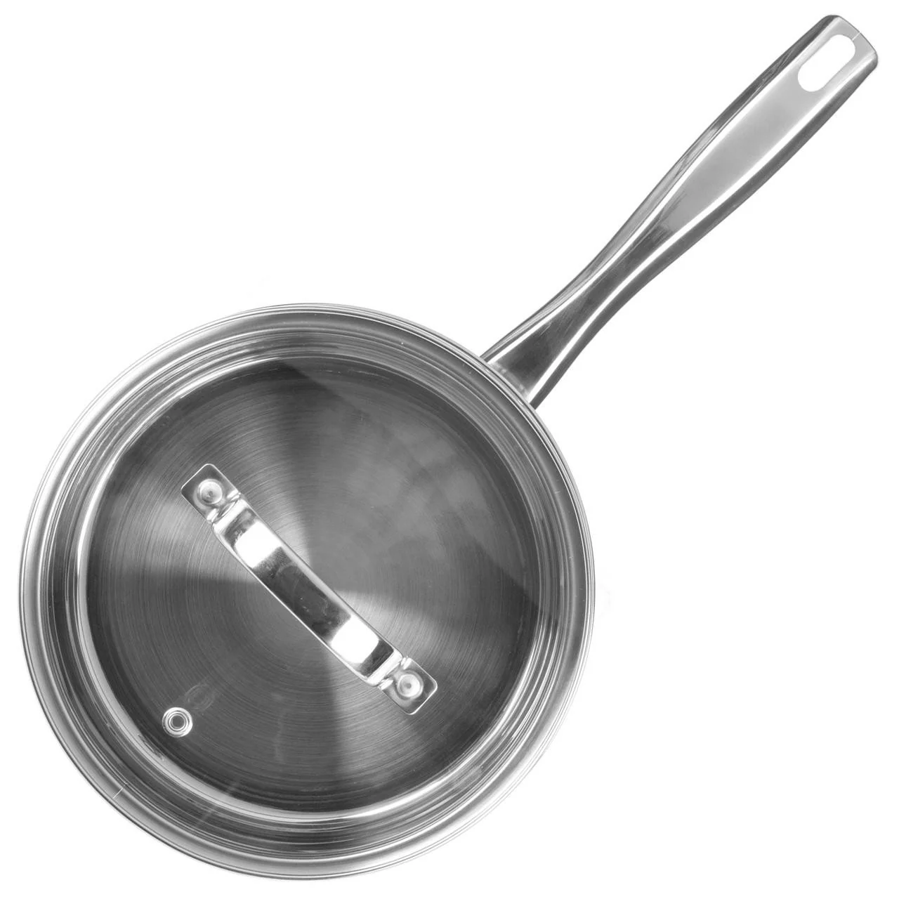 Salter Timeless Collection Stainless Steel 3pc Saucepan Set - Image 6