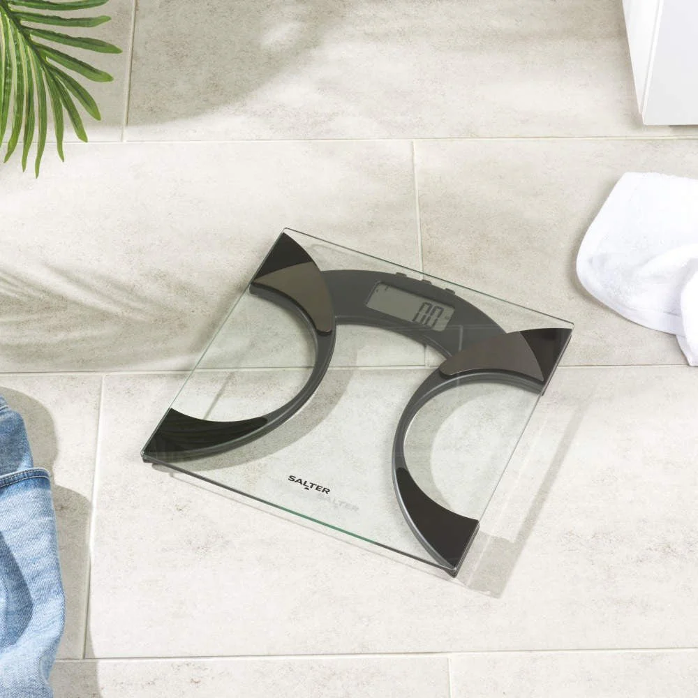 Salter Ultra Slim Glass Analyser Bathroom Scale - Image 2