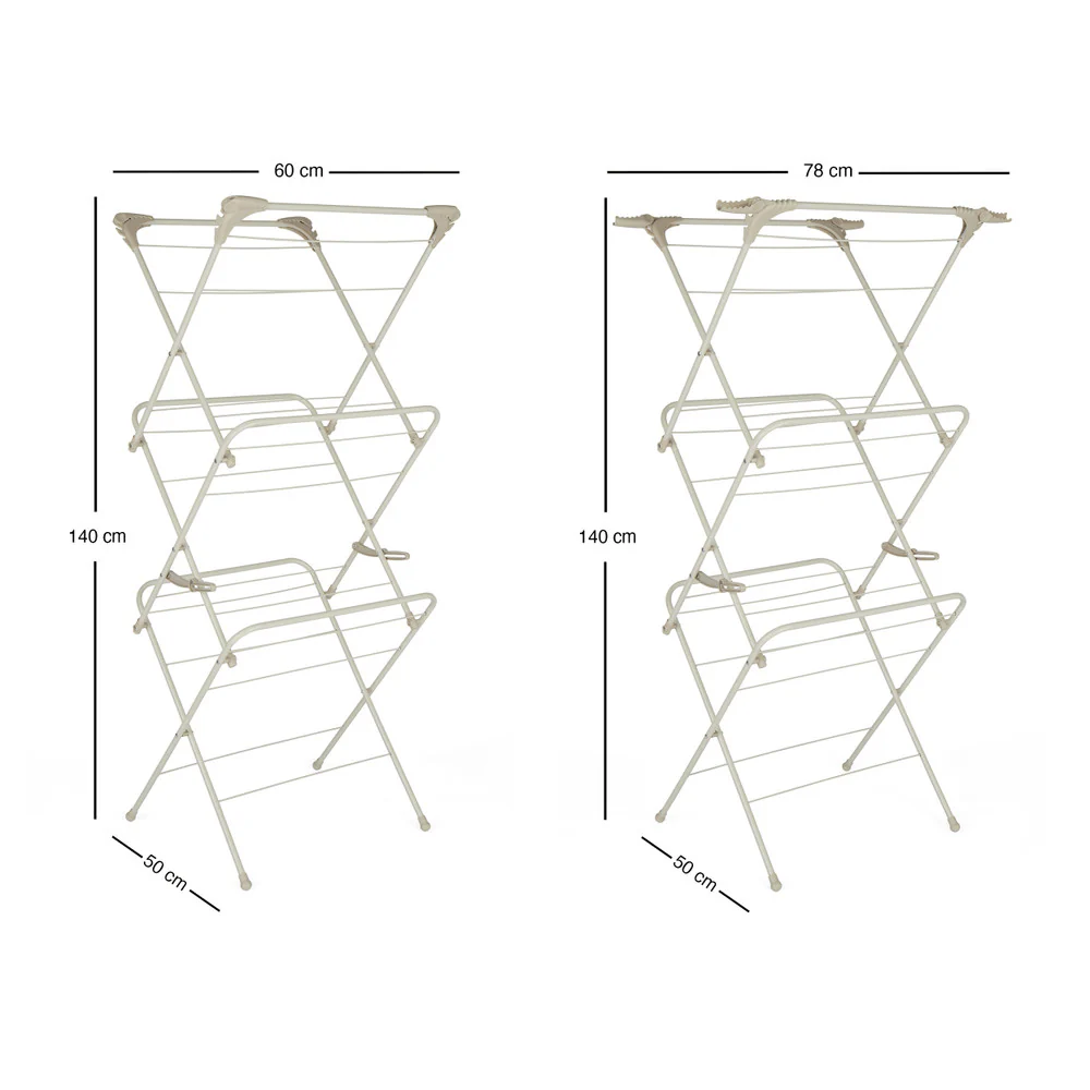 Salter Warm Harmony 3-Tier Clothes Airer - Image 6