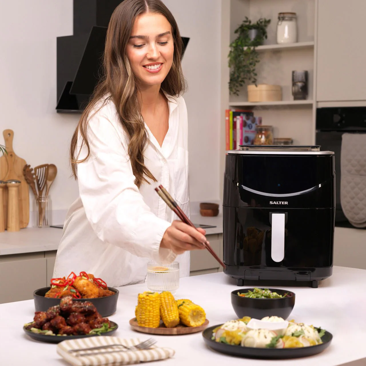 Salter XL Digital Steamer & Air Fryer 6.5L Capacity 1700W - Image 10