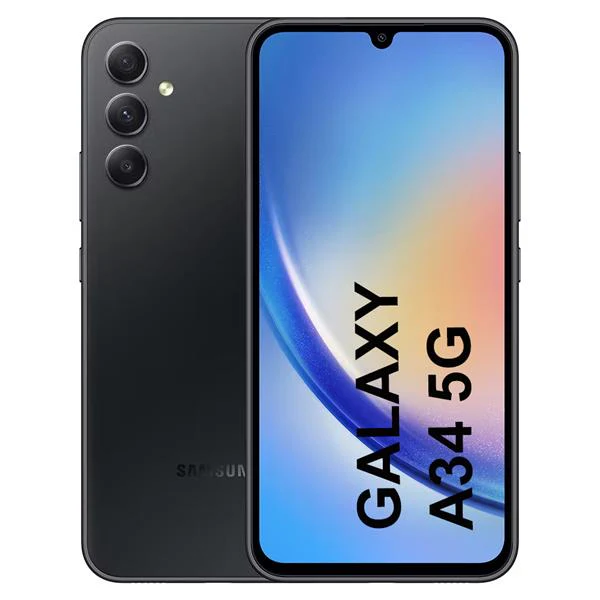 Samsung Galaxy A34 5G Black | SM-A346BZKAEUB