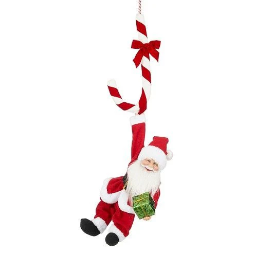 Santa Candy Cane Moving with Music 36 x 16 x 82cm