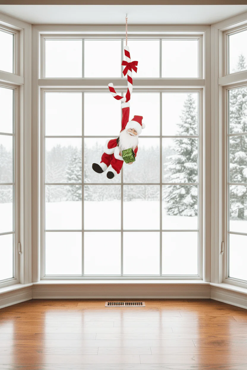 Santa Candy Cane Moving with Music 36 x 16 x 82cm - Image 2