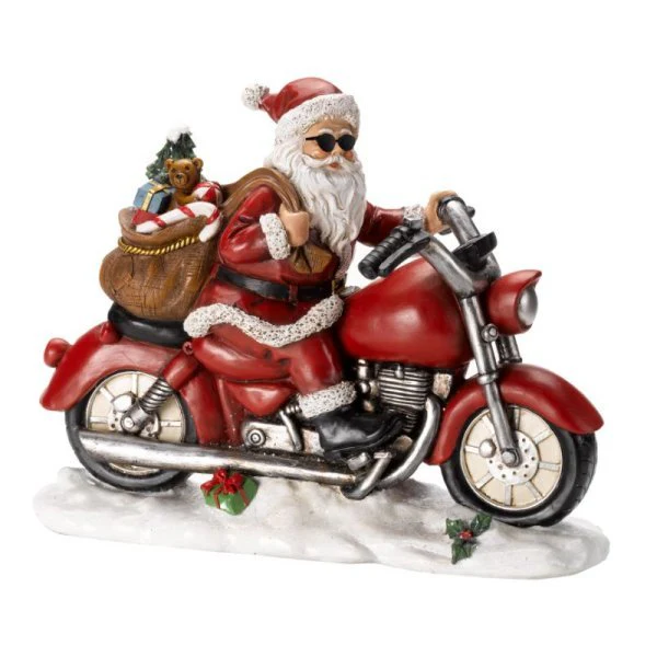 Santa Rider Christmas Decoration - Image 2